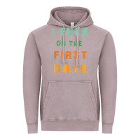 Vintage Zinc I F.uck On The First Date Funny First Date Gift Vintage Hoodie - lanVoArt