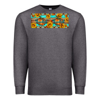 Charcoal Heather Thankful Pumpkin Premium Sweatshirt - Artiststas