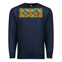 Navy Thankful Pumpkin Premium Sweatshirt - Artiststas