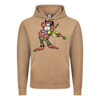 Vintage Coffee the iommi monkey Vintage Hoodie - lanVoArt