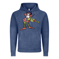 Vintage Denim the iommi monkey Vintage Hoodie - lanVoArt
