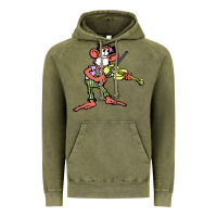 Vintage Olive the iommi monkey Vintage Hoodie - lanVoArt