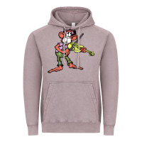 Vintage Zinc the iommi monkey Vintage Hoodie - lanVoArt