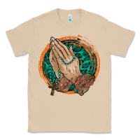 Mushroom god bless you Classic Tee - RacoonDesign