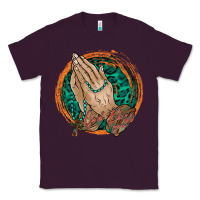 Plum god bless you Classic Tee - RacoonDesign