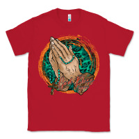 Red god bless you Classic Tee - RacoonDesign