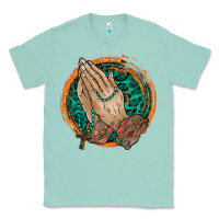 Seafoam god bless you Classic Tee - RacoonDesign