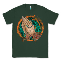 Sports Green god bless you Classic Tee - RacoonDesign