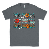 Charcoal Heather Dog Mama Classic Tee - texasbilliewilder