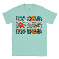 Seafoam Dog Mama Classic Tee - texasbilliewilder