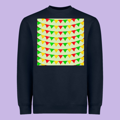Mexico Seamless Pattern Heavyweight Sweatshirt Designed By Fadigitalartstudio