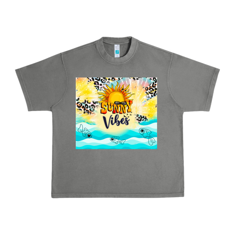 Sunny Vibes Urban Heavy Tee by TumblerDesignByShophia | Teevron