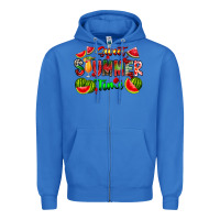 True Royal summer time Zipper Hoodie - CowhideDigitalArt