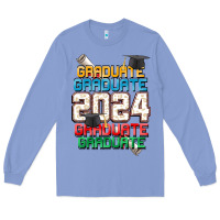 Colony Blue graduate 2024 Long Sleeve Tee - CowGirlArtShop