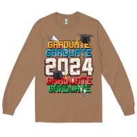 Toasted Coconut graduate 2024 Long Sleeve Tee - CowGirlArtShop