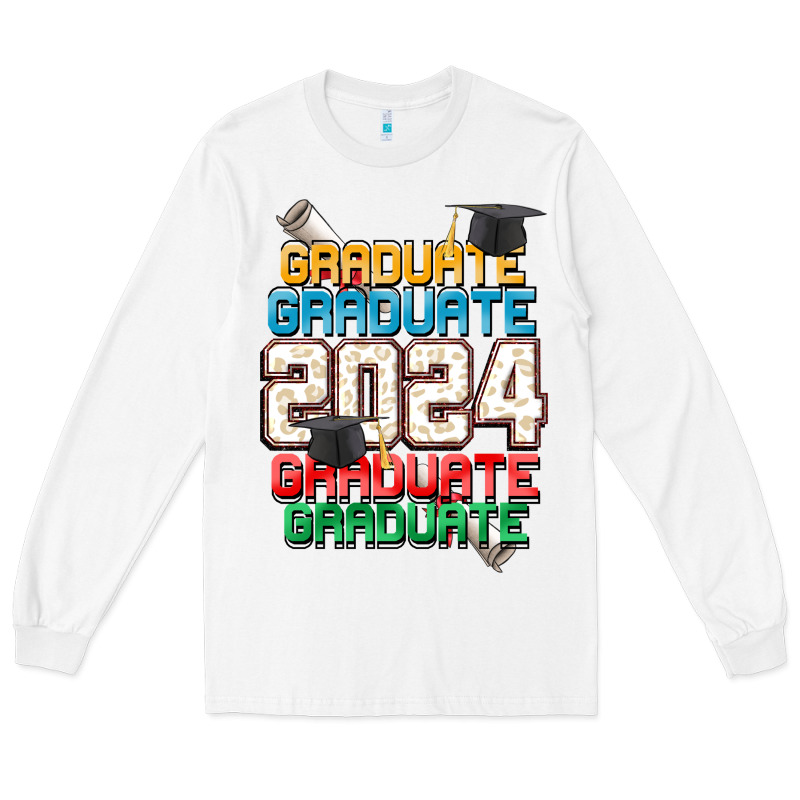 Graduate 2024 Long Sleeve Tee by CowGirlArtShop | Teevron