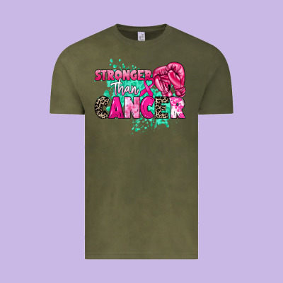 Stronger Than Cancer Vintage Tee Designed By Howdyjamesfarm