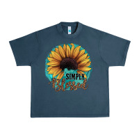 Midnight Navy Simply Blessed Urban Heavy Tee - JahusDesignShop