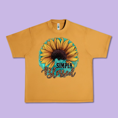 Simply Blessed Urban Heavy Tee Designed By Jahusdesignshop