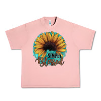 Salmon Simply Blessed Urban Heavy Tee - JahusDesignShop