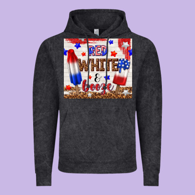 Red White And Booze Vintage Hoodie Designed By Tumblerdesignbyshophia