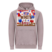 Vintage Zinc red white and booze Vintage Hoodie - TumblerDesignByShophia