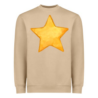 Mushroom yellow star Heavyweight Sweatshirt - FaDigitalArtStudio