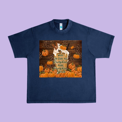 Make Pumpkin Spice Urban Heavy Tee Designed By Tumblerdesignbyshophia