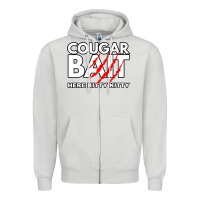 Dove Grey cougar bait funny halloween costume older woman younger man Zipper Hoodie - lanVoArt