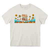 Cream fall sweet fall libbey glass Heavy Core Tee - BundleAndBundleShop