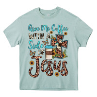 Arona give me coffee with a side of jesus Heavy Core Tee - JahusDesignShop