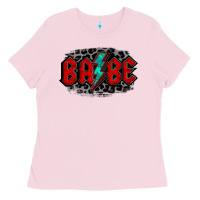 Bubblegum Pink lightning bolt babe Ladies Tee - Jasminsmagicworld