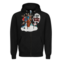 Black i said the schmitt house Zipper Hoodie - lanVoArt