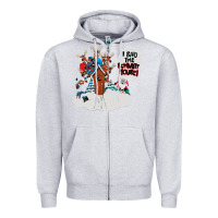 Heather Grey i said the schmitt house Zipper Hoodie - lanVoArt