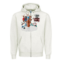 Oatmeal Heather i said the schmitt house Zipper Hoodie - lanVoArt