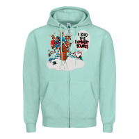 Seafoam i said the schmitt house Zipper Hoodie - lanVoArt