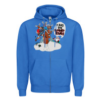 True Royal i said the schmitt house Zipper Hoodie - lanVoArt