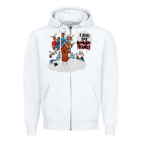 White i said the schmitt house Zipper Hoodie - lanVoArt