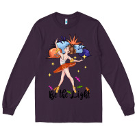 Plum be the light Long Sleeve Tee - CowGirlArtShop