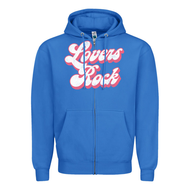 Lovers Rock Reggae Lover Gift Zipper Hoodie by lanVoArt | Teevron