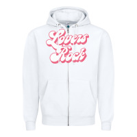 White Lovers Rock Reggae Lover Gift Zipper Hoodie - lanVoArt