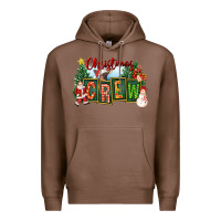 Chestnut Christmas Crew Premium Hoodie - FaDigitalArtStudio