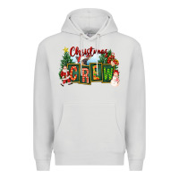 Dove Grey Christmas Crew Premium Hoodie - FaDigitalArtStudio