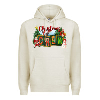 Oatmeal Heather Christmas Crew Premium Hoodie - FaDigitalArtStudio