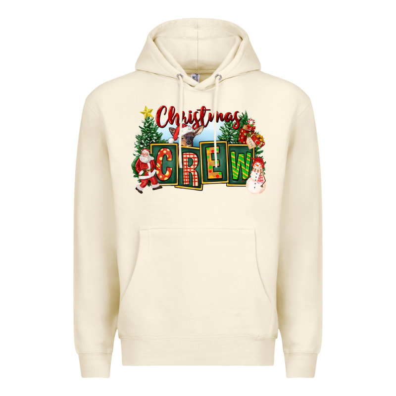 Christmas Crew Premium Hoodie by FaDigitalArtStudio | Teevron