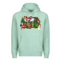Seafoam Christmas Crew Premium Hoodie - FaDigitalArtStudio