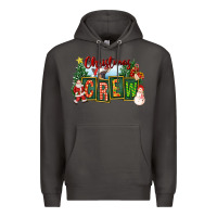 Smoke Christmas Crew Premium Hoodie - FaDigitalArtStudio
