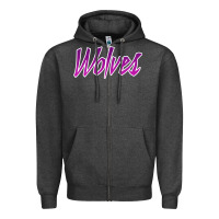 Charcoal Heather Timberwolves Prince Jersey gift Zipper Hoodie - lanVoArt