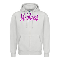 Dove Grey Timberwolves Prince Jersey gift Zipper Hoodie - lanVoArt