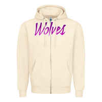 Sandshell Timberwolves Prince Jersey gift Zipper Hoodie - lanVoArt